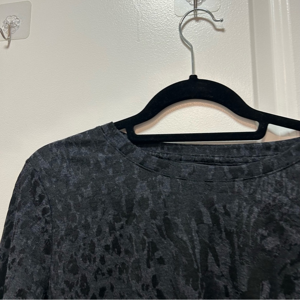 Simply Vera Vera Wang Womens Top Gray Long Sleeve Knit Size Large - Picture 12 of 16